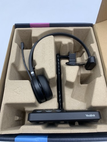 YEALINK WH62 Mono UC DECT Wireless Headset NEW OPEN BOX - Picture 4 of 7