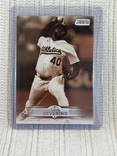 Topps 2025 Stadium Club Sepia Luis Severino #49 Athletics Baseball