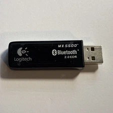Logitech MX 5500 Bluetooth 2.0 EDR USB Wireless Receiver Adapter C-UV35 PC Mac