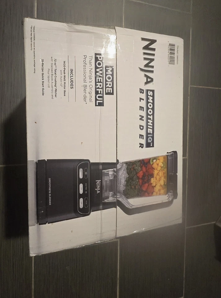 Licuadora profesional Ninja con batido automático-iQ, 1400 vatios pico 72 oz CO750B Foto 2 de 2