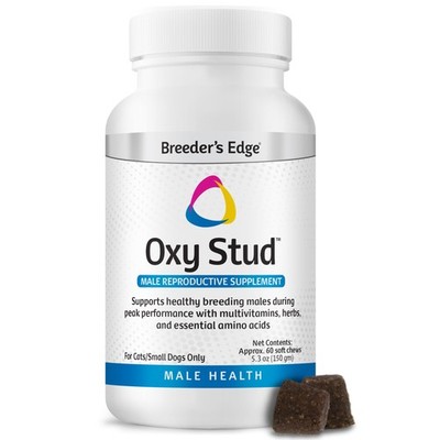 Breeder s Edge Oxy Stud Male Supplement Multivitamin for Dogs & Cats, Helps S...