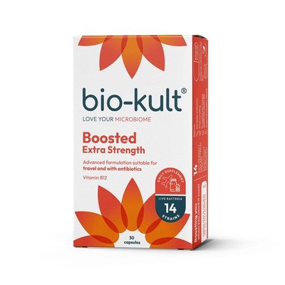 Bio-Kult Boosted Extra Strength Advanced Formula mit Vitamin B12, 30 Kapseln