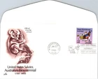 S08-6140, AUSTRALIA BICENTENNIAL, ARTCRAFT FIRST DAY COVER