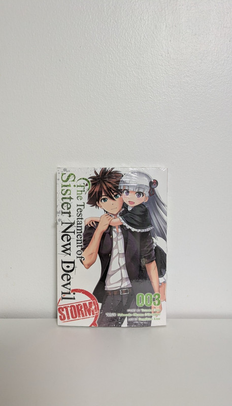 The Testament of Sister New Devil Storm Vol 3 by Tetsuto Uesu English Manga