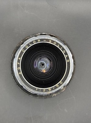 Agfa Color Solinar 50mm f2.8 LensWith Bubble Keeper- Made In Germany
