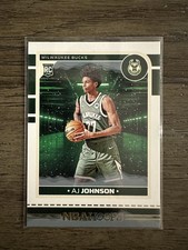 2024-25 Panini Nba Hoops - Rookies AJ Johnson #253 (RC)