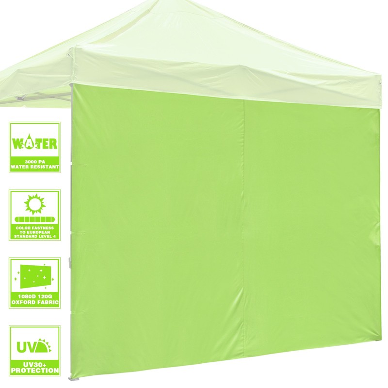 InstaHibit 1PC Sidewall UV30+ fit 10x10FT Canopy Outdoor Picnic Outdoor Closeout