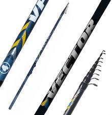 Canna Tremarella Pesca Trota Lago Carbonio Vektor Bombarda 8/15Gr Gara