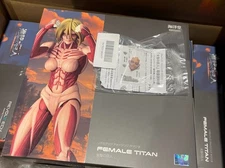 Kaiyodo Revoltech Amazing Yamaguchi FEMALE TITAN Figure with Bonus Parts Toy New