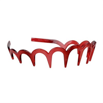 Bequemes Haarband Zig Haarschmuck Wave Stirnbänder Rutschfestes Stirnband