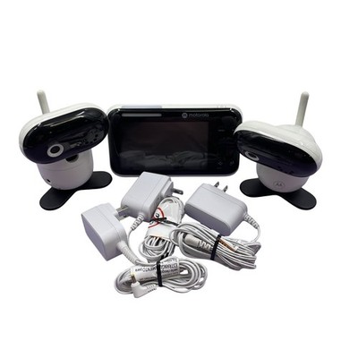 Motorola PIP1510-2 5.0'' Wi-Fi Motorized Video Baby Monitor 2 Camera Set #MB2877