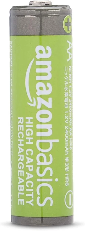 12-Pack Rechargeable AA NiMH High-Capacity Batteries 2400 mAh Recharge up to ... - Image 2 of 3