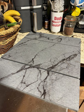 GMMA Diatomaceous Earth Dish Drying Mat, Foldable Quick Dry, Gray 20x16 4Comp