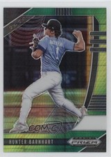 2020 Panini Prizm Draft Picks Green & Yellow Hyper Hunter Barnhart #PDP96 0q3