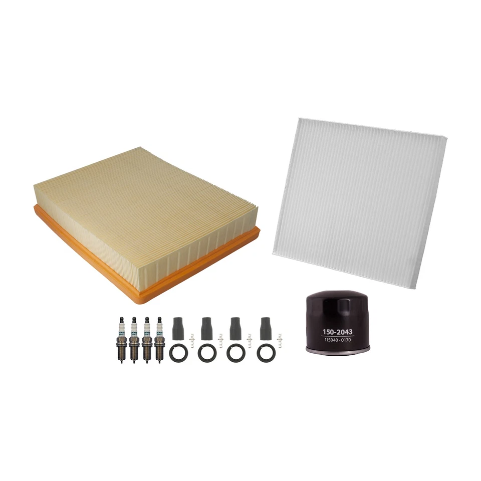 Kit de afinación Denso NGK 4 kit de bujías y botas para Kia Rondo 2.4 L4 Vin 8 tracción delantera un Foto 2 de 2