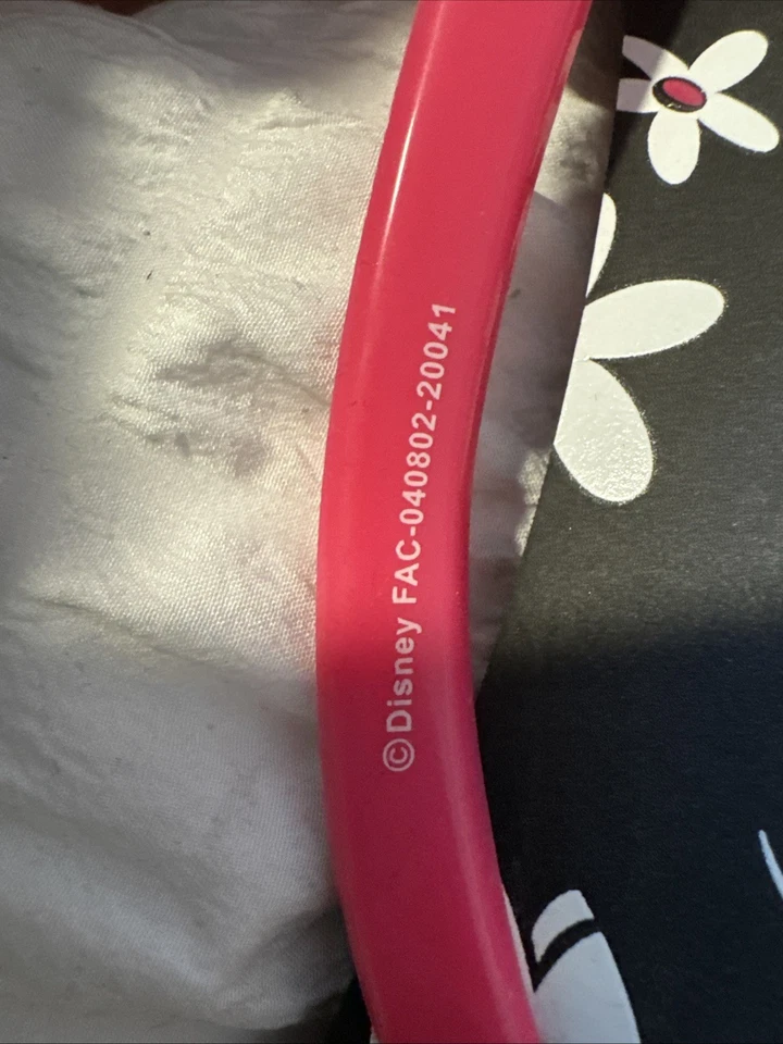 Chanclas sin cordones Minnie Mouse de los parques de Disney para mujer adulto talla 10 Foto 3 de 3