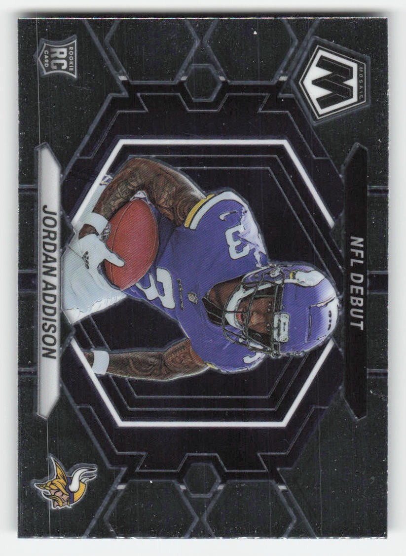 Jordan Addison 2023 Panini Mosaic RC #ND-14