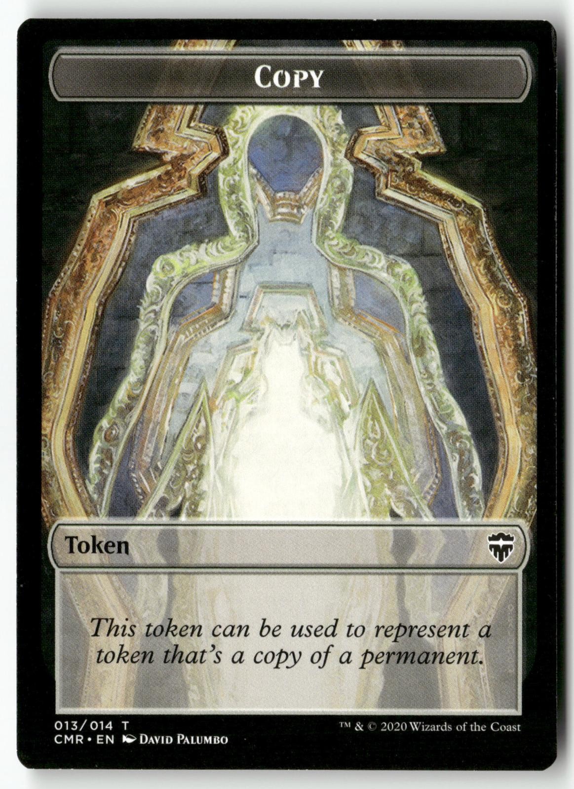 Copy Token 13 CMR Commander Legends Token NM