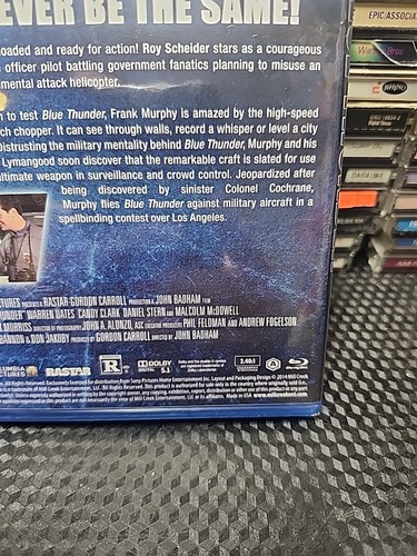 Blue Thunder Special Edition (Blu-ray, 1983, 2009) Roy Scheider New - Picture 4 of 24