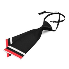 Ties For Women Pre-Tied Adjustable School Girl Tie Striped Uniform Casual Work