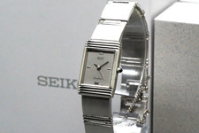 *Vintage* SEIKO Exceline 7321-5120 White Gold Plated Quartz Women Watch JAPAN