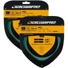 Pack of 2 Jagwire Pro Hydraulic Disc Brake Hose Kit 3000mm, Celeste