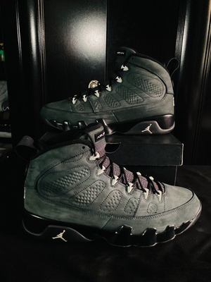 #ad Jordan Air Jordan 9 Retro Anthracite White Black Mid Top VNDS men’s size 11 $179.99