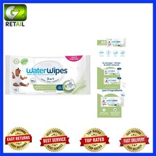 Sensitive Baby  Toddler Wipes - 60 Count Unscented Pure Care for Delicate Skin