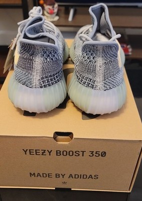 adidas gazelle silver green womens Adidas Yeezy Boost 350 V2 Ash Blue – Retro Grails main image 0