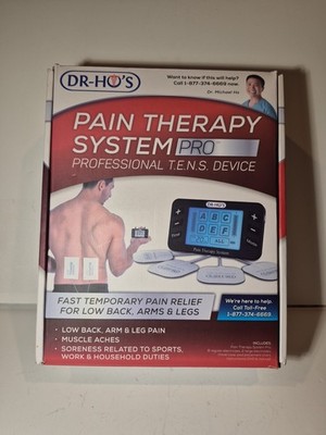 Dr-Ho's PTS-IV 4-Pad Pain Therapy System PRO Professional TENS Body Relief Kit