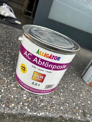 (30,00 /L) Alligator AC Abtönpaste Dunkelblau 2,5L