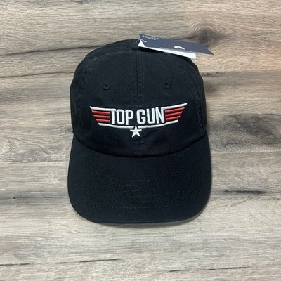 TOP GUN Men's Officially Licensed Embroided Ball Cap Black New with Tags