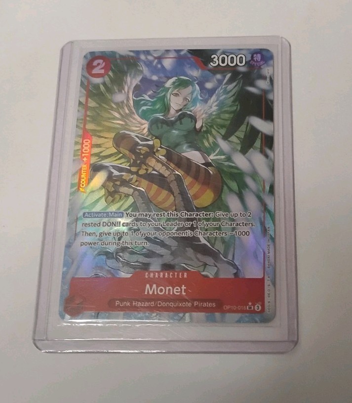 Monet Alt Art OP10-016 Royal Blood One Piece TCG English Edition