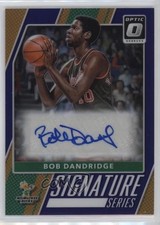 2017 Donruss Optic Signature Series Purple Prizm Bob Dandridge #86 Auto HOF pu3