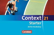 Context 21 - Starter: Active Vocabulary: Vokabeltaschenbuch | Buch | Zustand gut - Bild 1 von 1