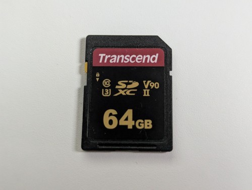 Tarjeta SD Transcend 64 GB UHS-II Clase 10 V90