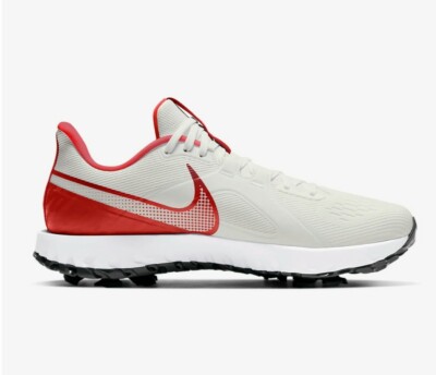 Nike Golf Shoes Size 8 Mens React Infinity Pro 'Sail Magic Ember' CT6620-104