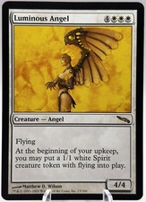 Luminous Angel 15/306 Mirrodin MTG LP