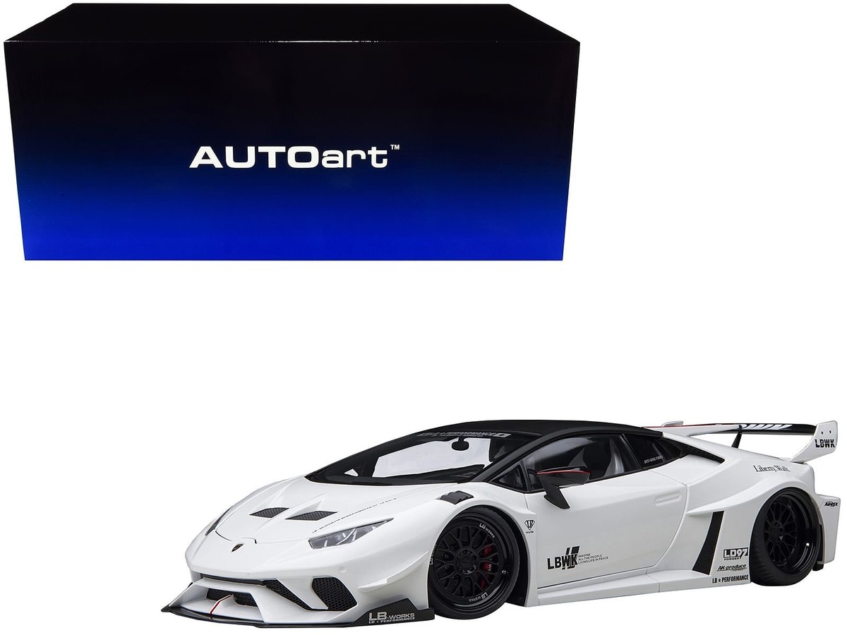 LB☆WORKS Lamborghini Huracán GT ホワイト 1/18 Liberty Walk
