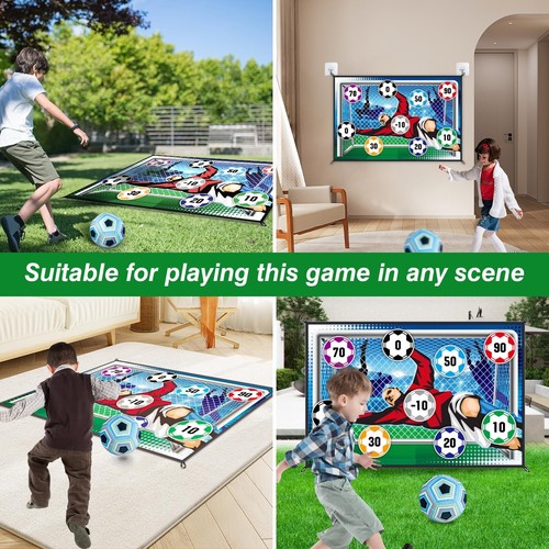 Soccer Ball Game Set for Kids and Adults, Indoor Outdoor Family Fun, Backyard... - Picture 4 of 9