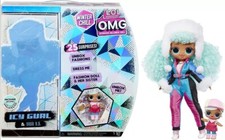 NEW! L.O.L. Surprise! OMG Winter Chill Icy Gurl Fashion Doll & Brrr B.B. Doll