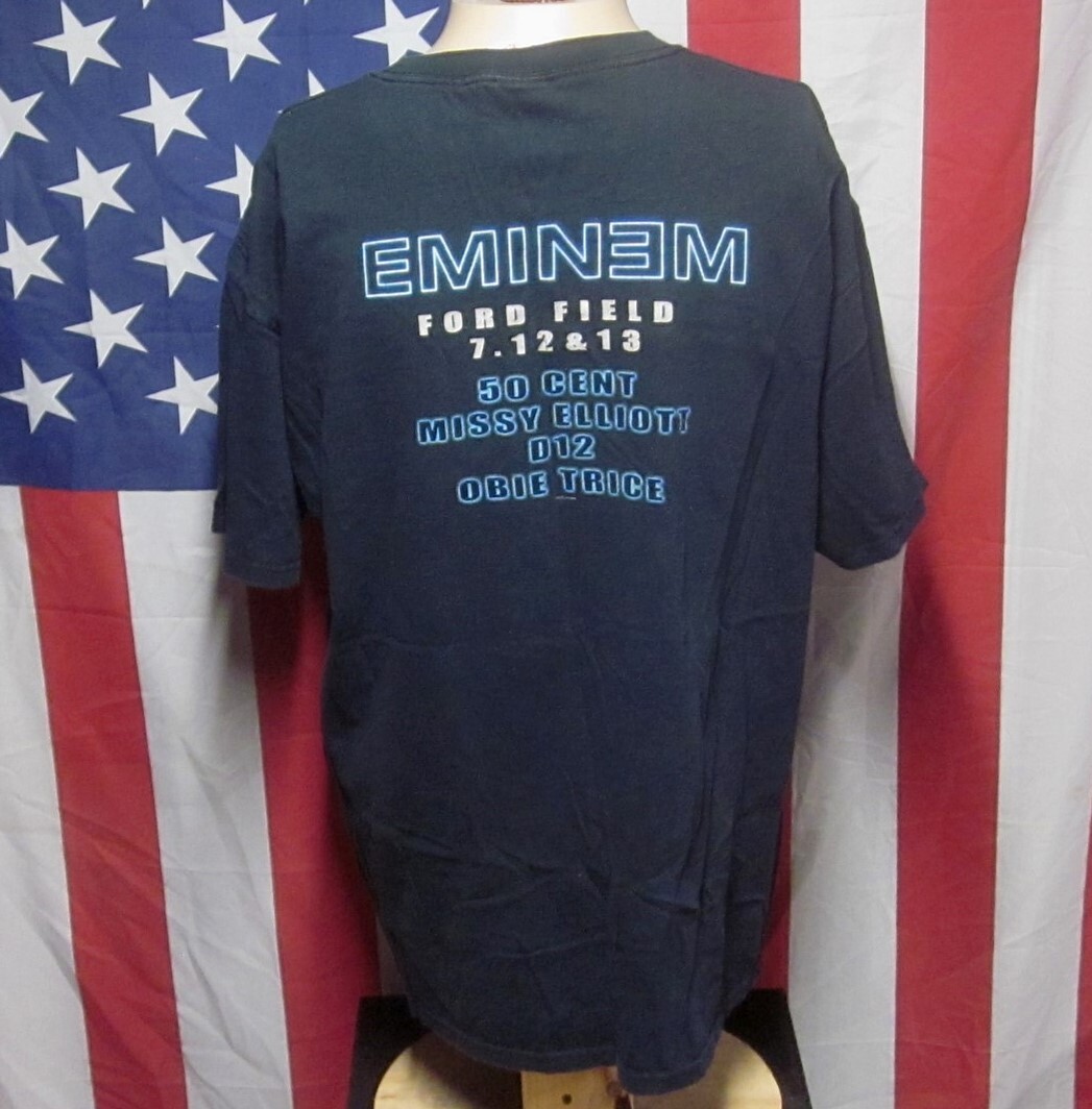 Official Eminem 'In Brackets' Graphic T-Shirt - Unisex Cotton Tee (Multicolored, XL) - View #6