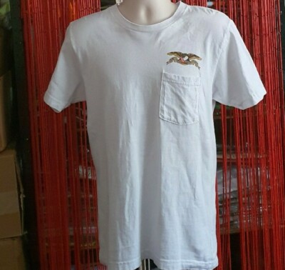 SS16 Supreme x Anti Hero Eagle pocket tee white T-shirt size SS16 Supreme x Anti Hero Eagle pocket tee white T-shirt size