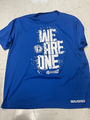 Dallas Mavericks 2015 NBA Playoffs Round We Are One SGA T-Shirt XL