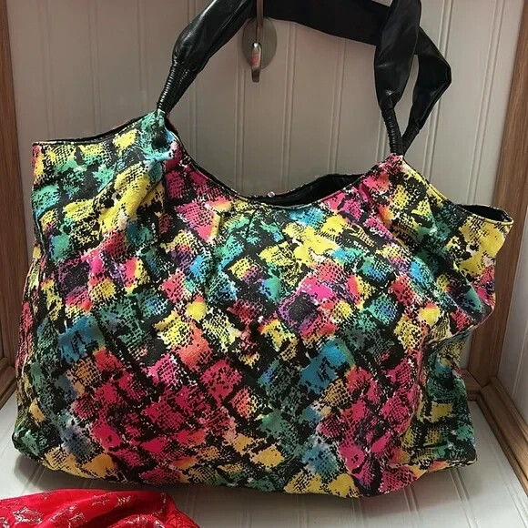 Bongo Rainbow Sequin Shoulder Bag - image 6