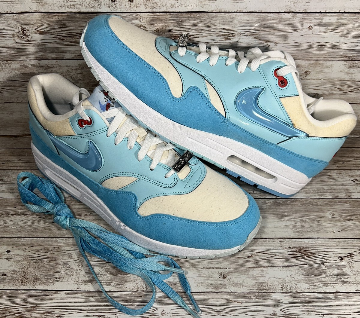 Nike Air Max 1 Puerto Rico Day “Blue Gale” Barely Blue Men display picture 2