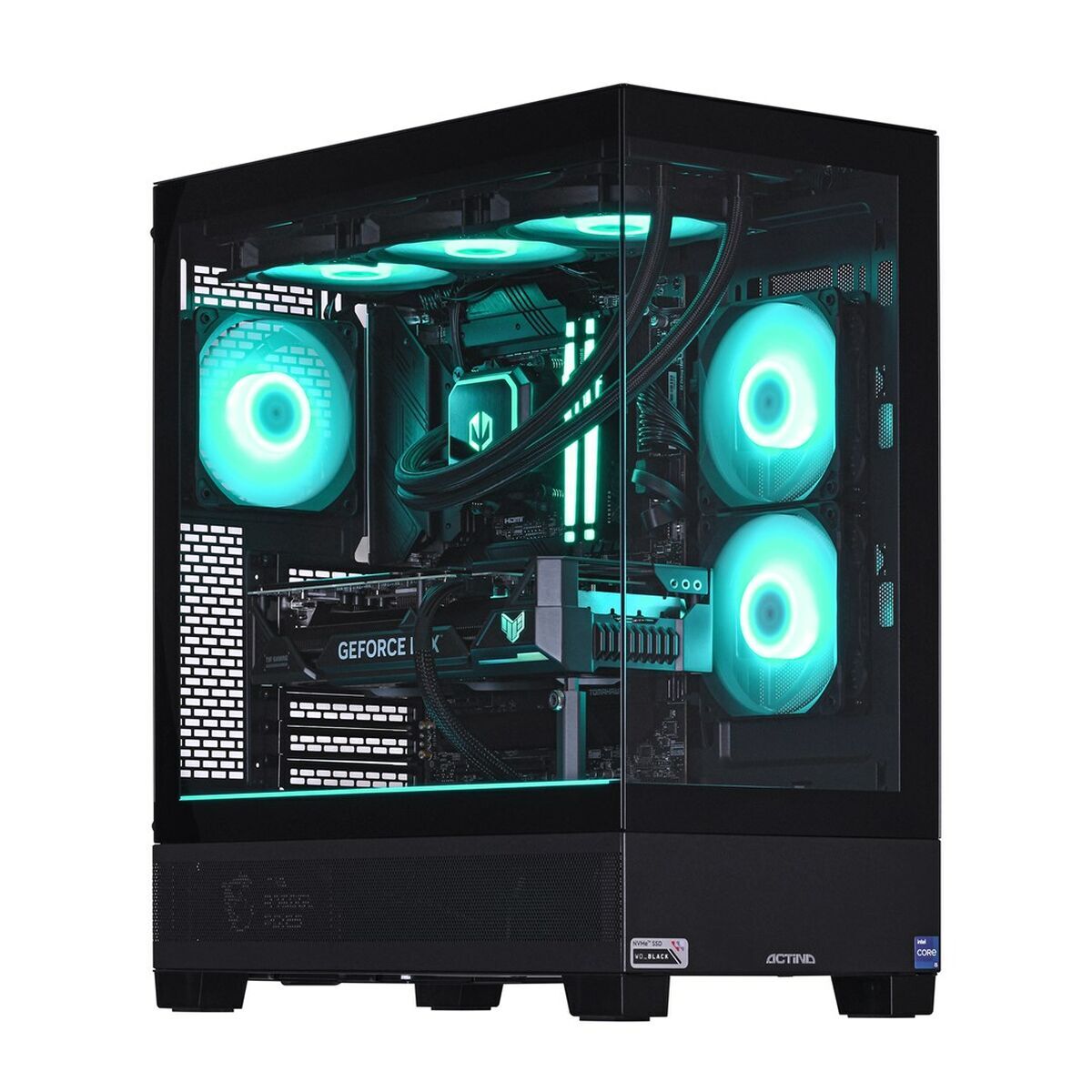 PC da Tavolo Actina KOMACNGIP0027 AMD Ryzen 7 7800X3D 32 GB RAM 1 TB SSD Nvid