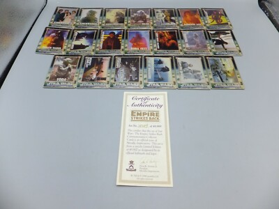 star wars metallic impressions collector cards