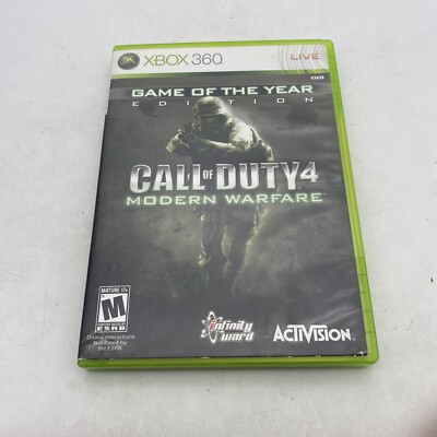 Call of Duty 4: Modern Warfare -- Game of the Year Edition (Xbox 360, 2008)