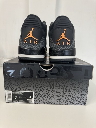 Jordan 3 Retro 2023 Fear Pack UK 11 - Picture 4 of 6